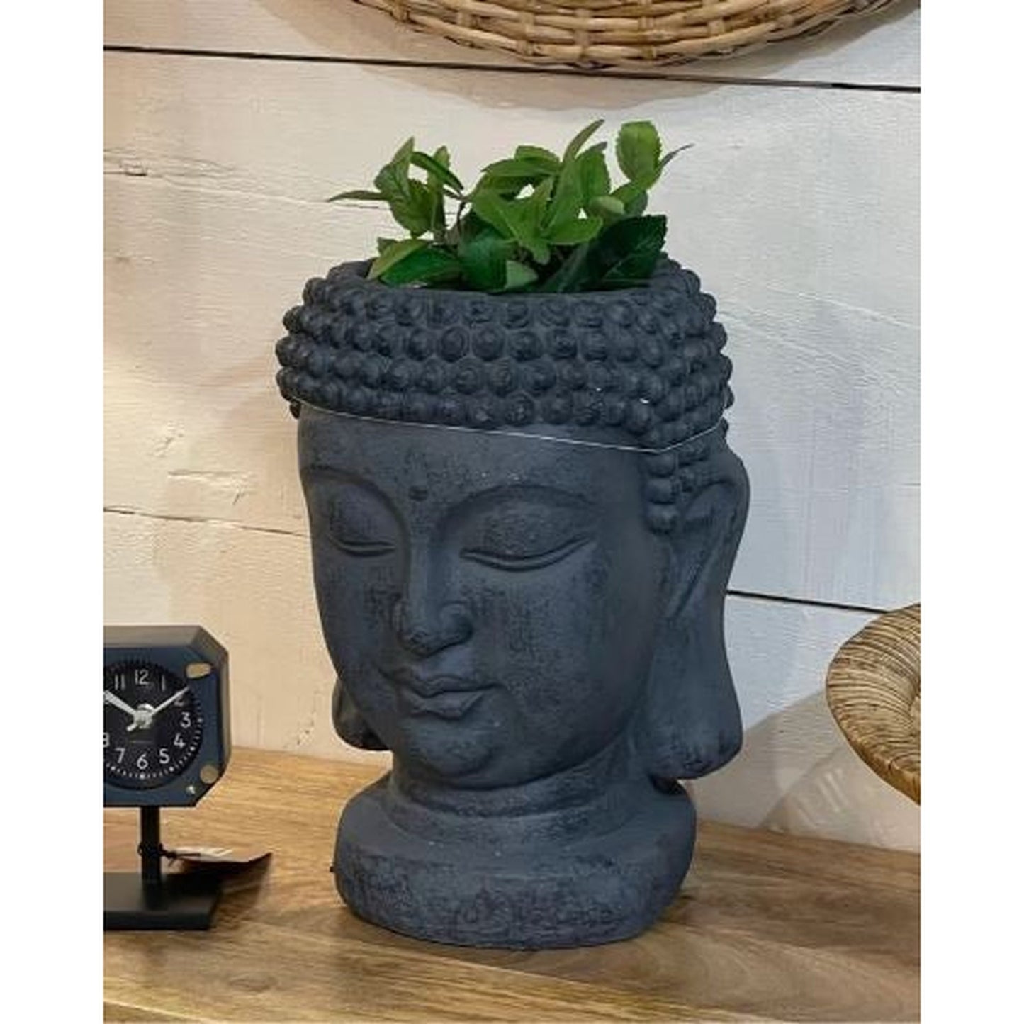 Flower Pot Buddha, Mgo, Size 25X26X35Cm, 3000 Gram