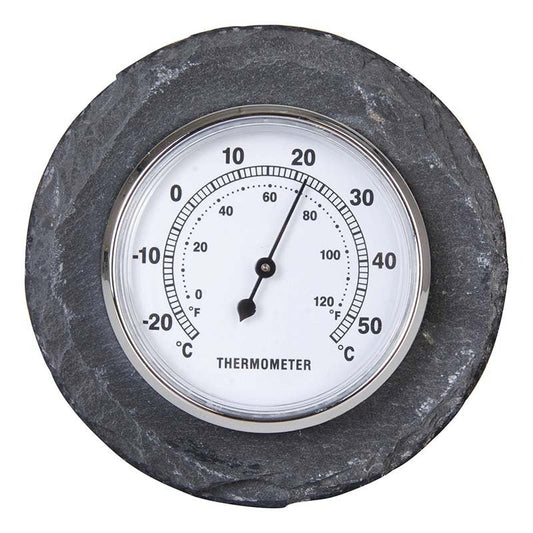 Round Slate Thermometer, 30% Off