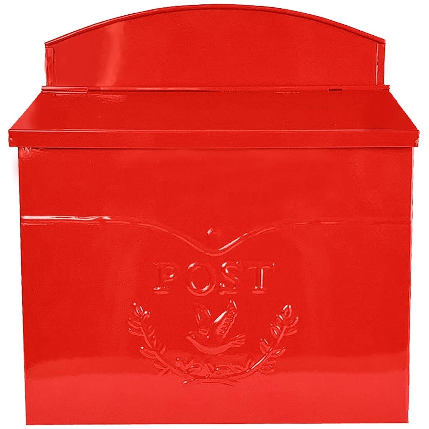 Chelsea Post Mailbox, Red