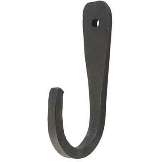 Hand-Forged Black Flat Hook