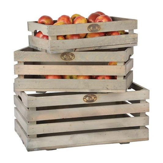 Fruit Crates Set of 3