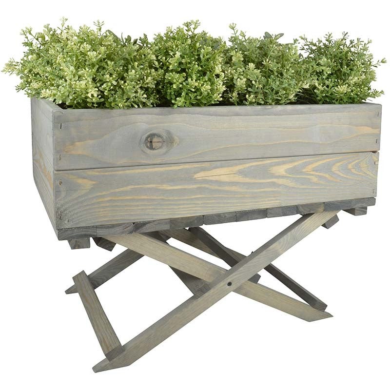 Planter On Foldable Stand