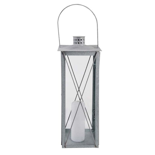 Old Zinc Lantern 50cm