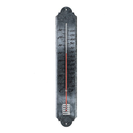 Old Zinc Thermometer 50cm