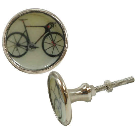 Bicycle Knob Flat Metal 1.5D