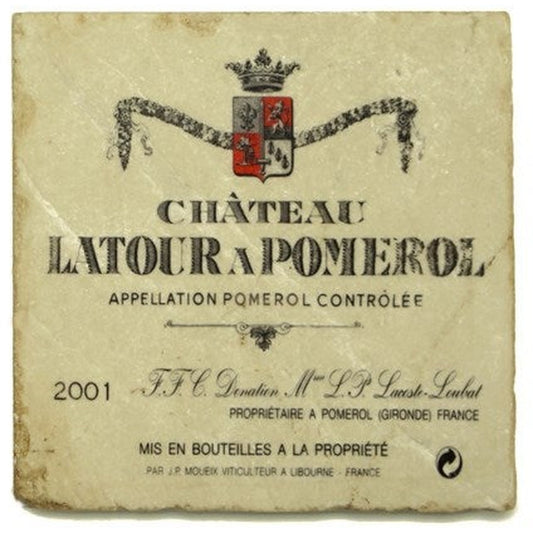 LATOUR A POMEROL Set/4 Coaster, Pattern C