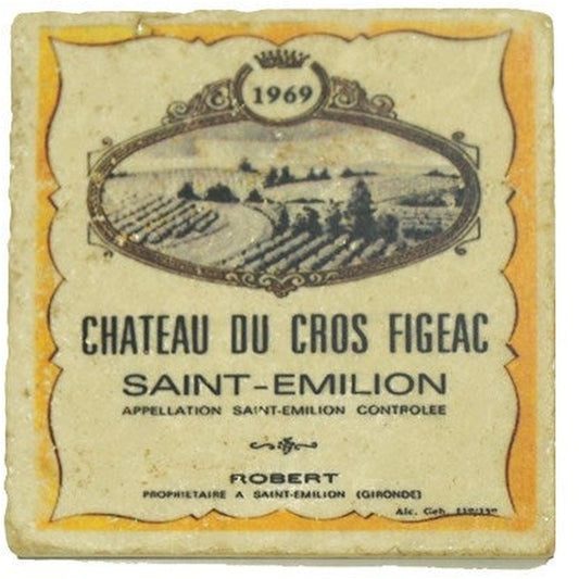 DU CROS FIGEAC Set/4 Coasters