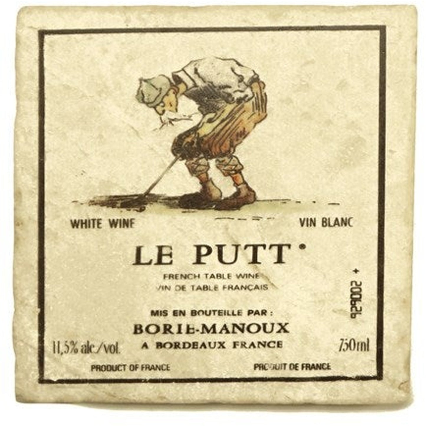 LE PUTT Set/4 Coasters