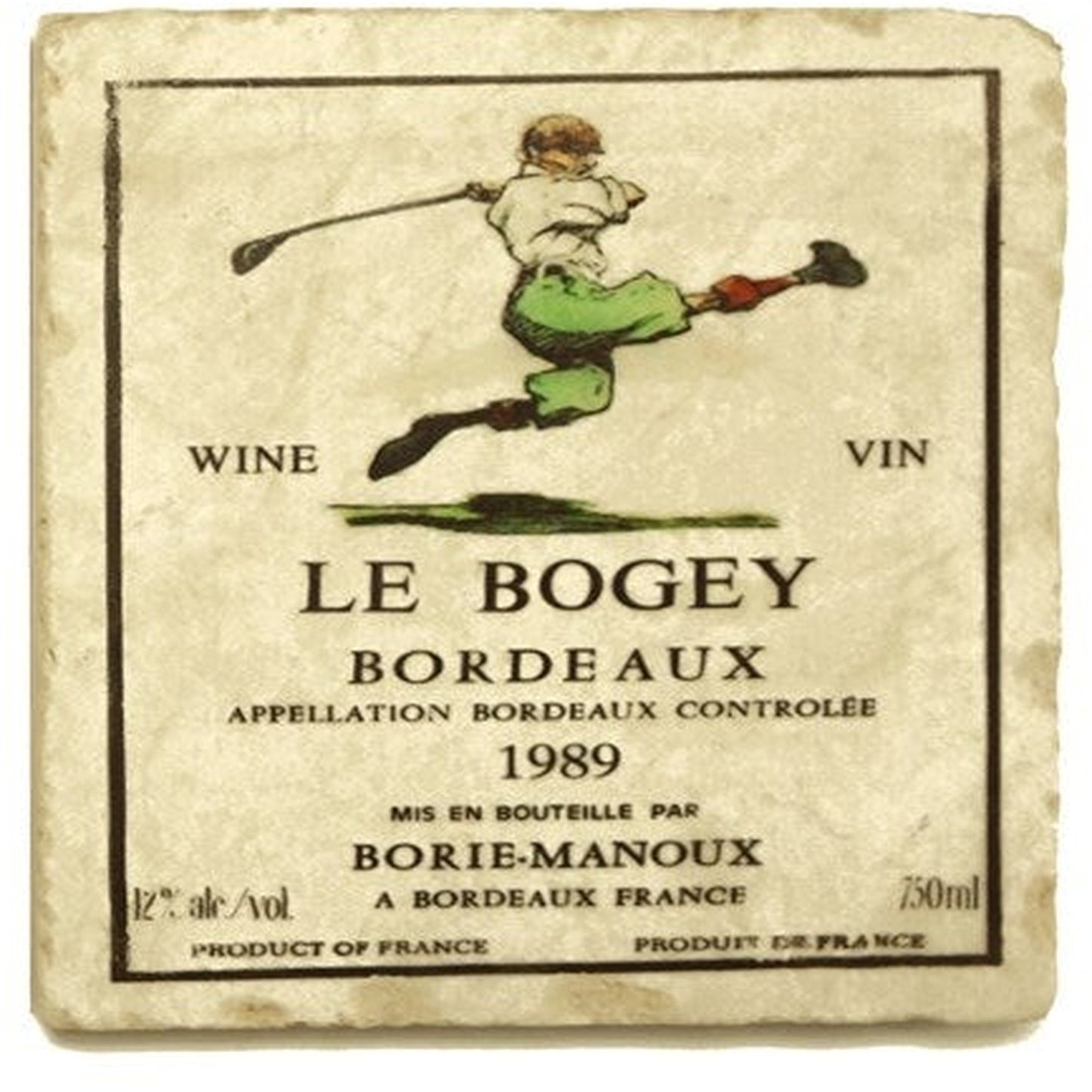 LE BOGEY Set/4 Coasters