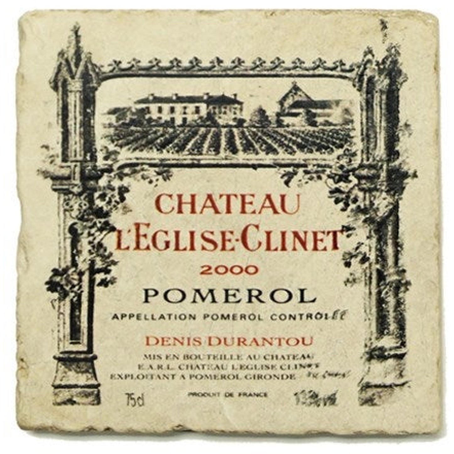 L'EGLISE CLINET Set/4 Coasters