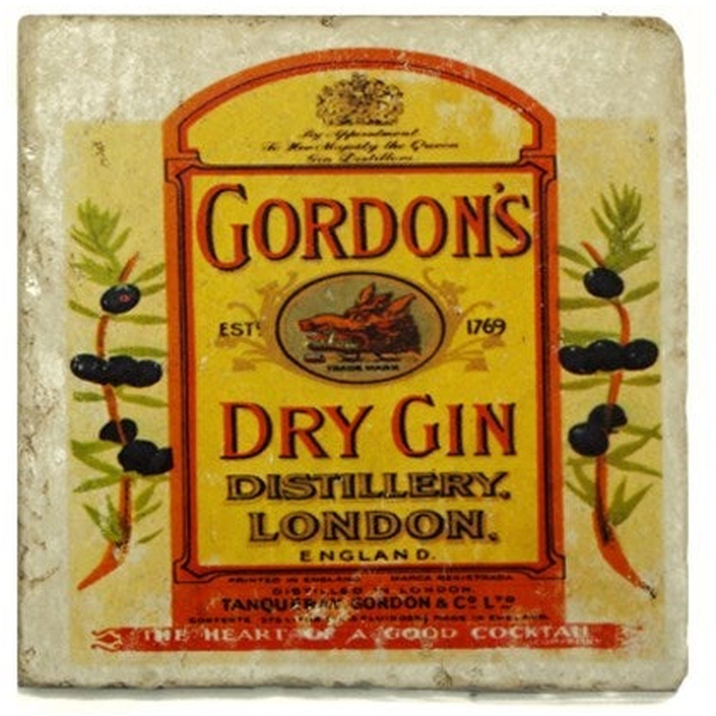 GORDONS Set/4 Coasters