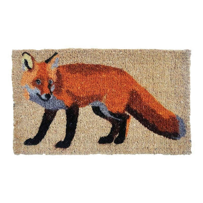 100% Coir Doormat Fox