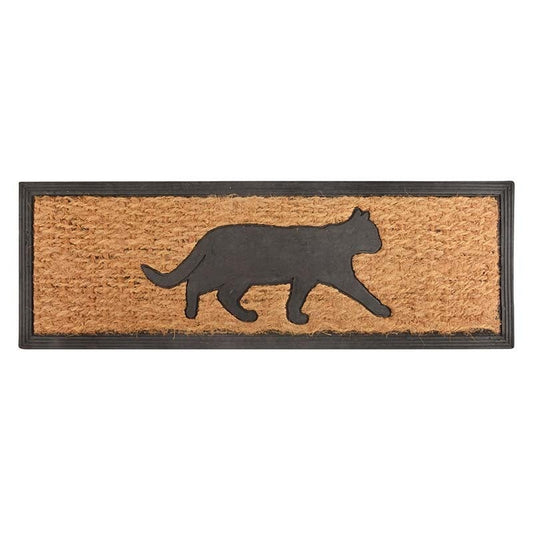 Rubber Doormat/Coir Cat