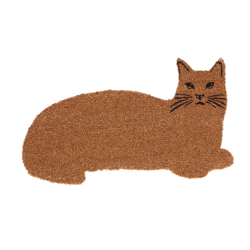 Doormat Coir Cat