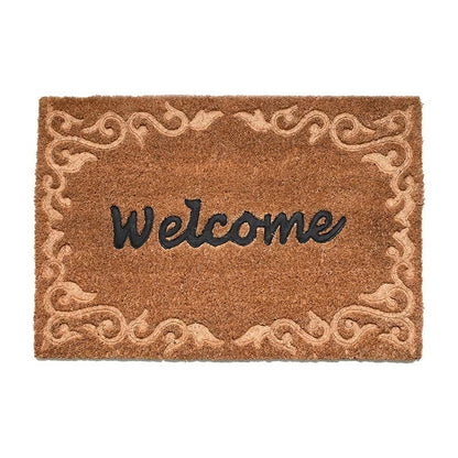 Doormat Coir Relief Welcome