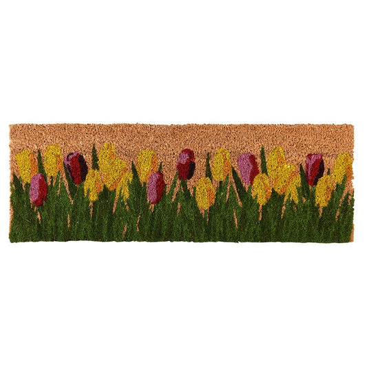 Doormat Coir Tulips