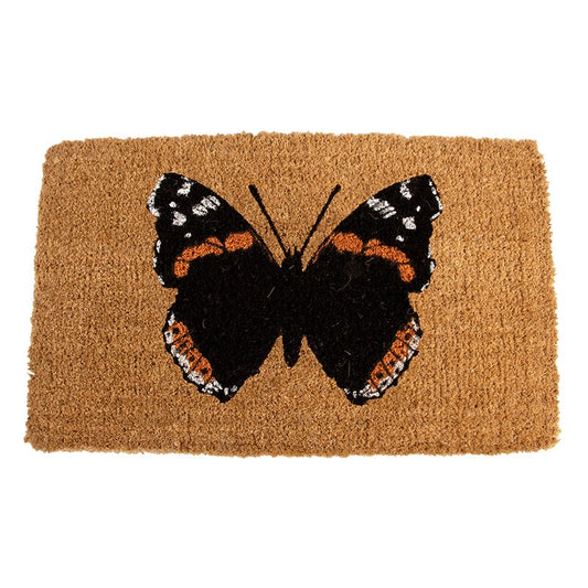 100% Coir Butterfly Doormat