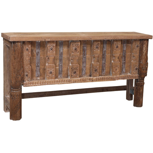 40% Off, RM-047992, Carved And Distressed Console