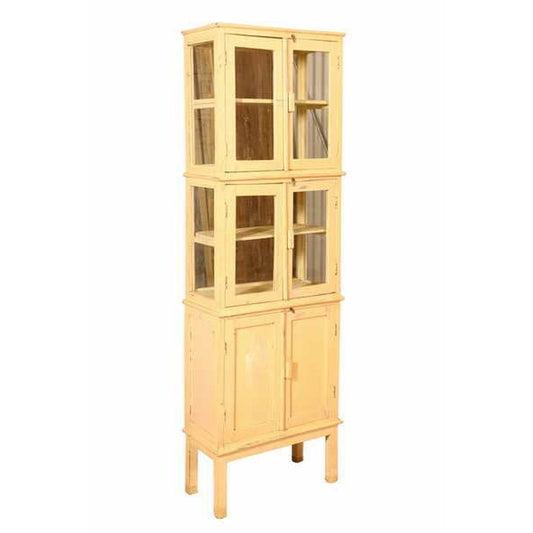 21% Off, RM053166, 78" Tall Art. Wooden Cabinet, Teak