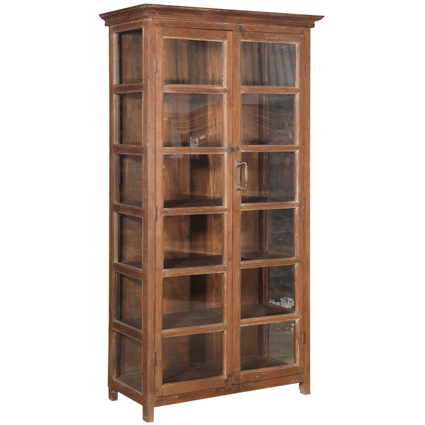 Wooden Cabinet With Glass