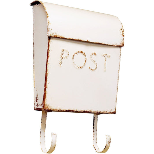 Euro Mailbox Rustic Cream With POST, Last Chance