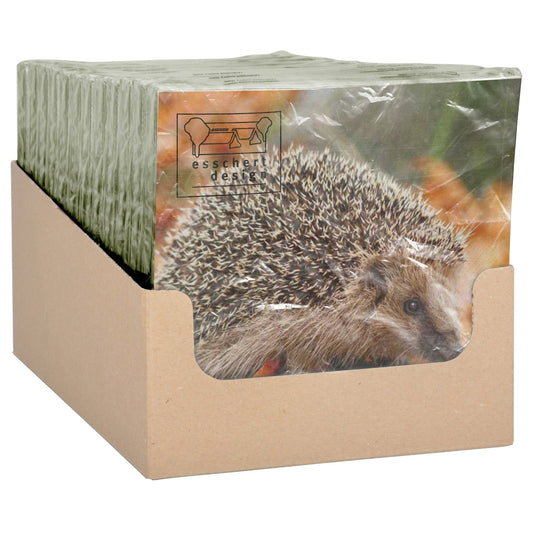 Paper Napkins Hedgehogs 33X33cm