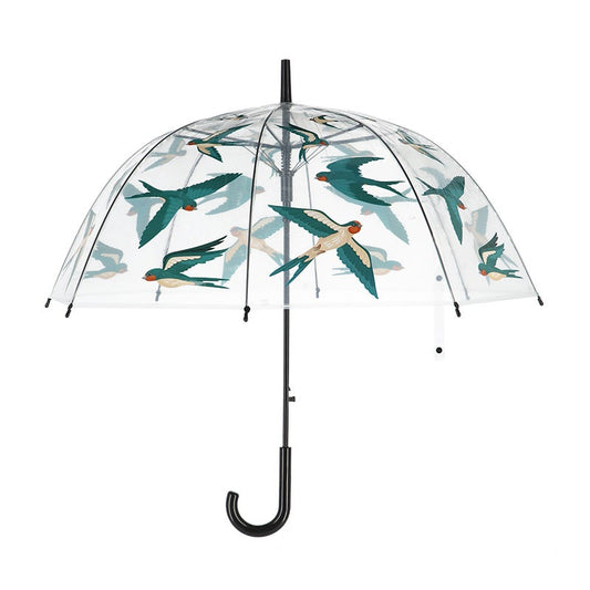 Umbrella Transparent Barn Swallows