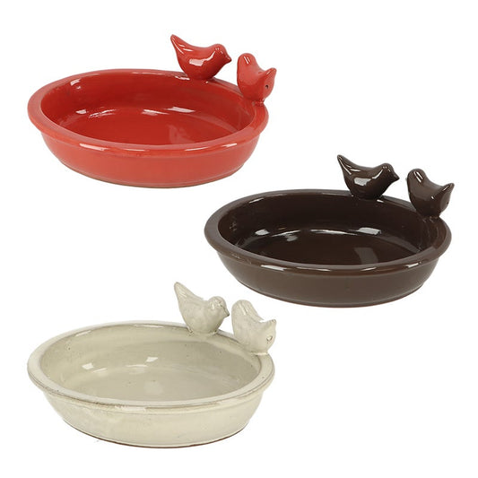 Desert Dream Bird Bath Oval ~ Assorted