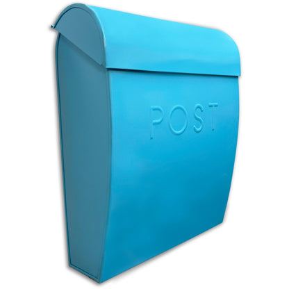 Sylvia Large Euro Mailbox Blue