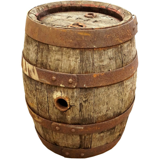 Antique European Wine Barrel