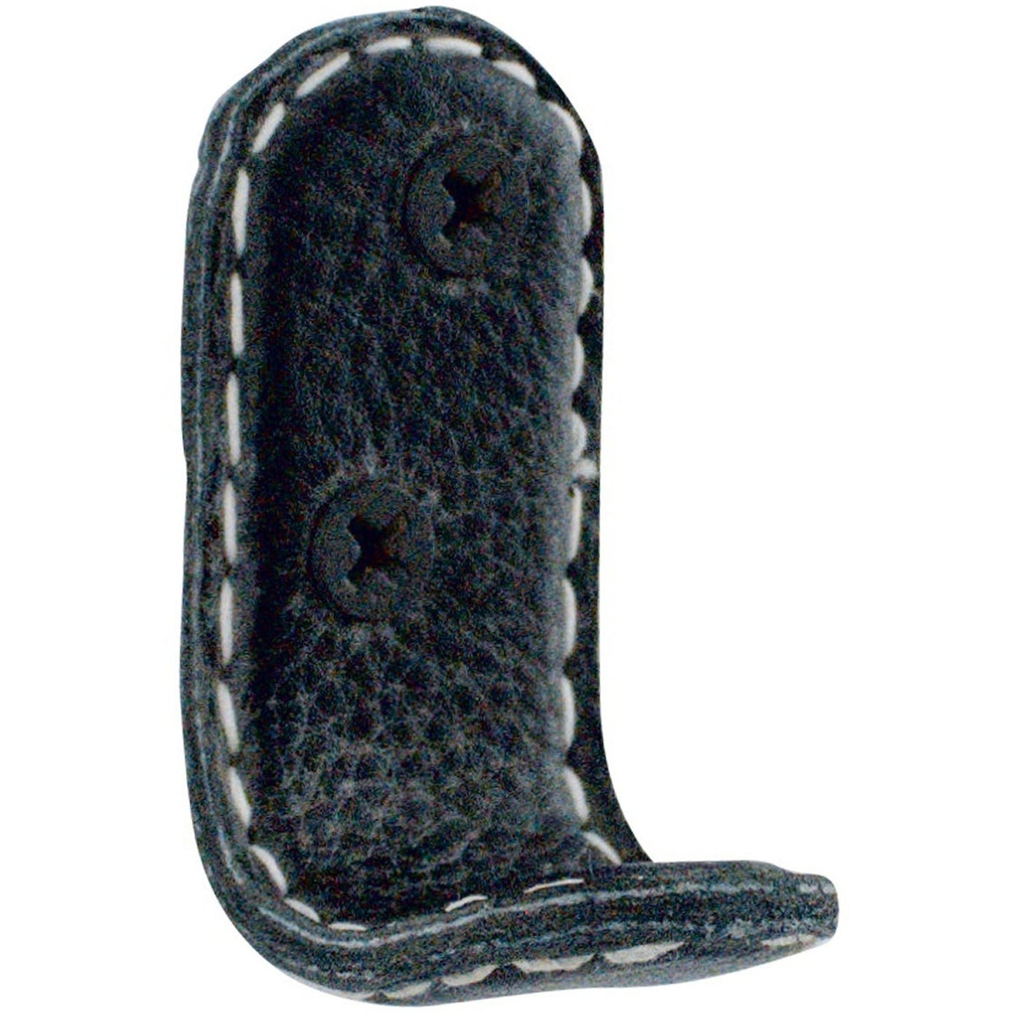 Alum. & Leather Hook, Small, Black