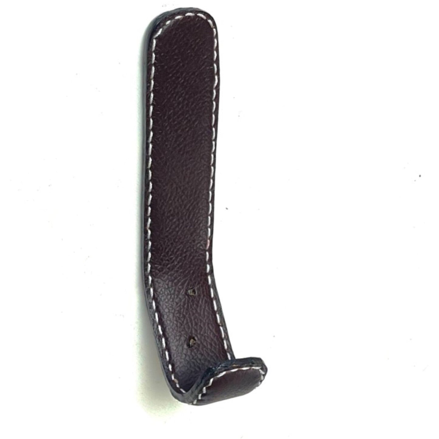 ALUM. & LEATHER HOOK, BROWN