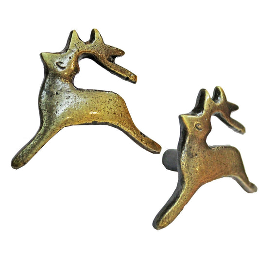 Reindeer Knob Gold