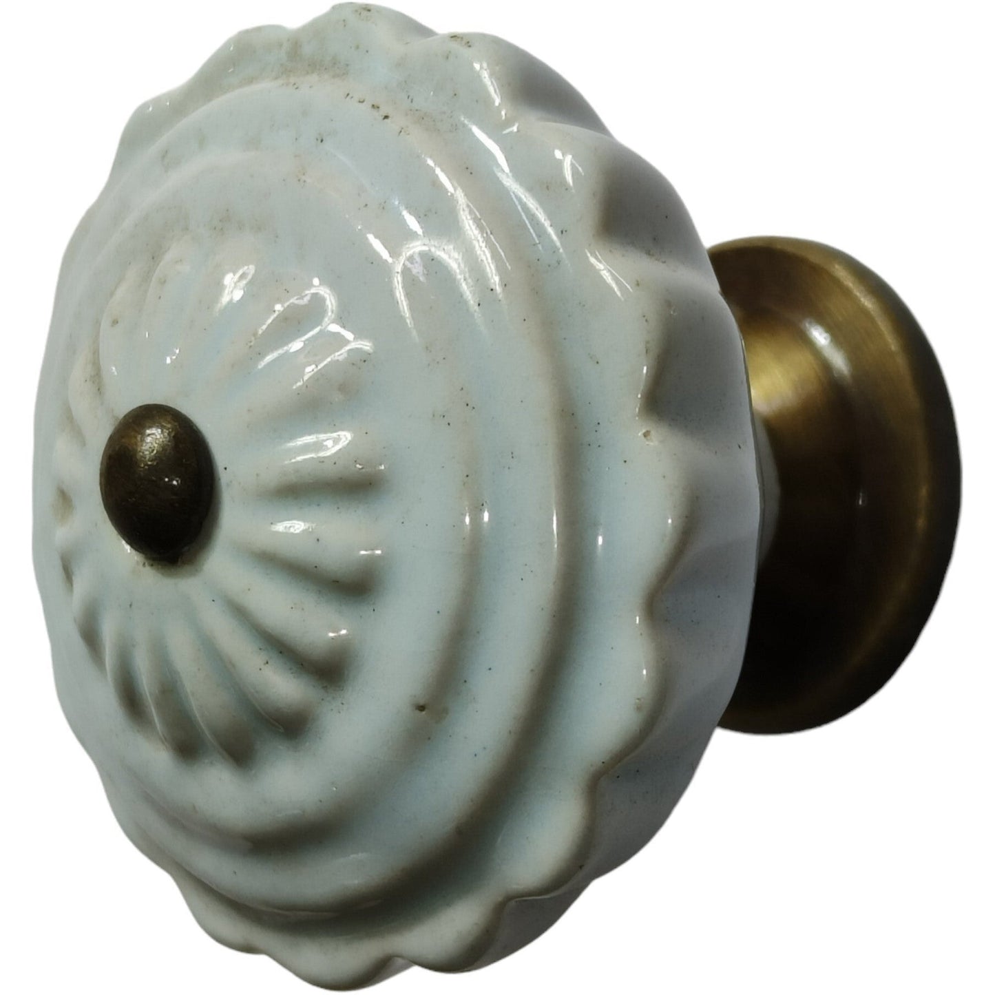 Ceramic Ivory Knob, Ivory