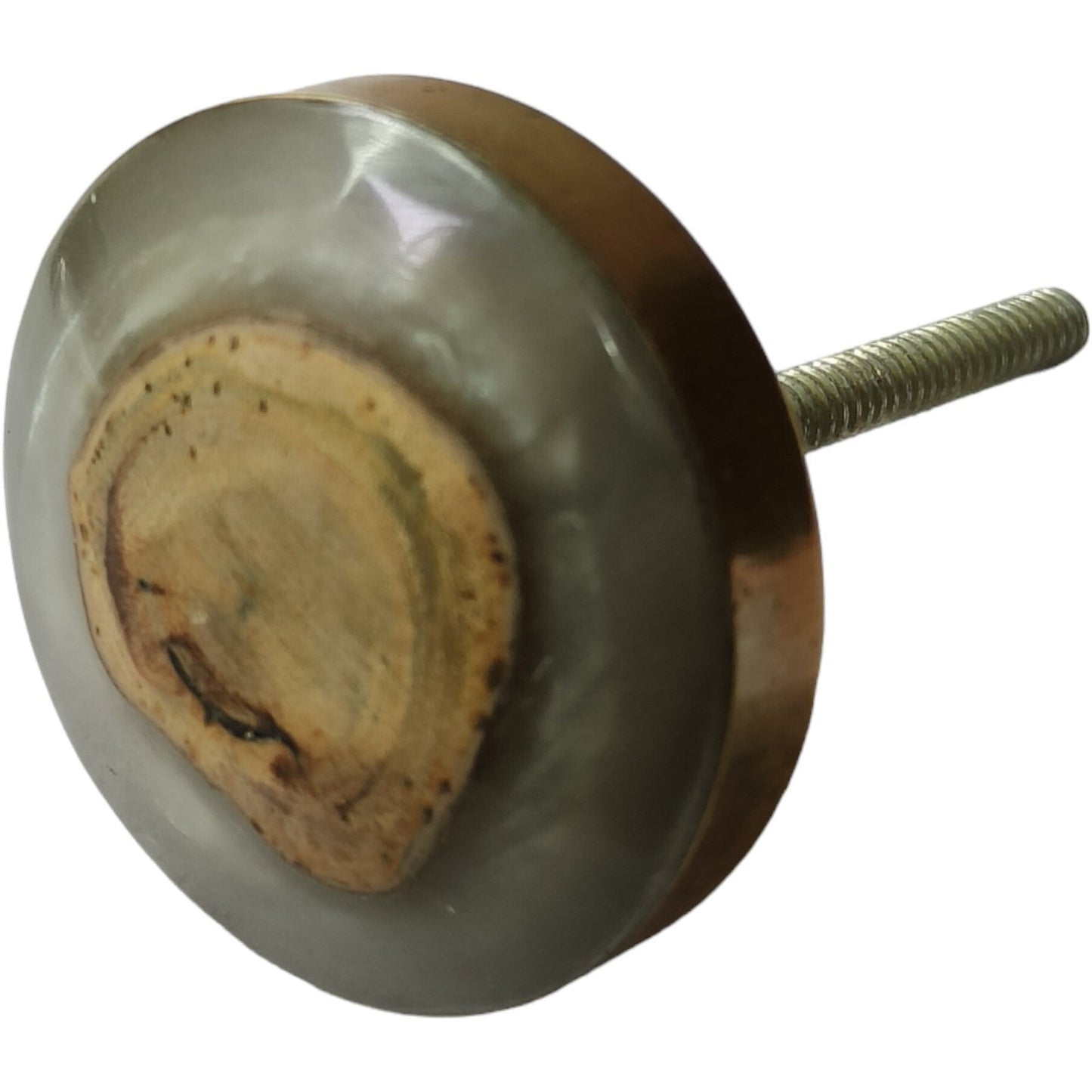 Wood / Resin Knob, Brown