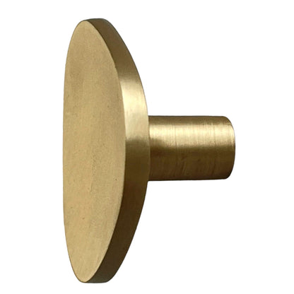 Brass Knob, Satin Brass