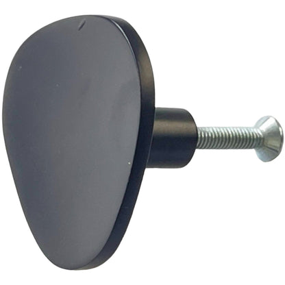 Brass Knob, Black