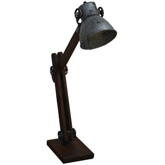 Rust Industrial Table Lamp