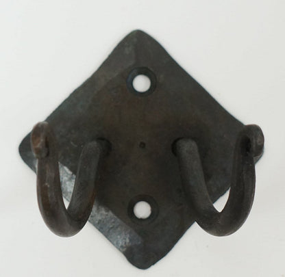 Forged Square Plate Double Hook