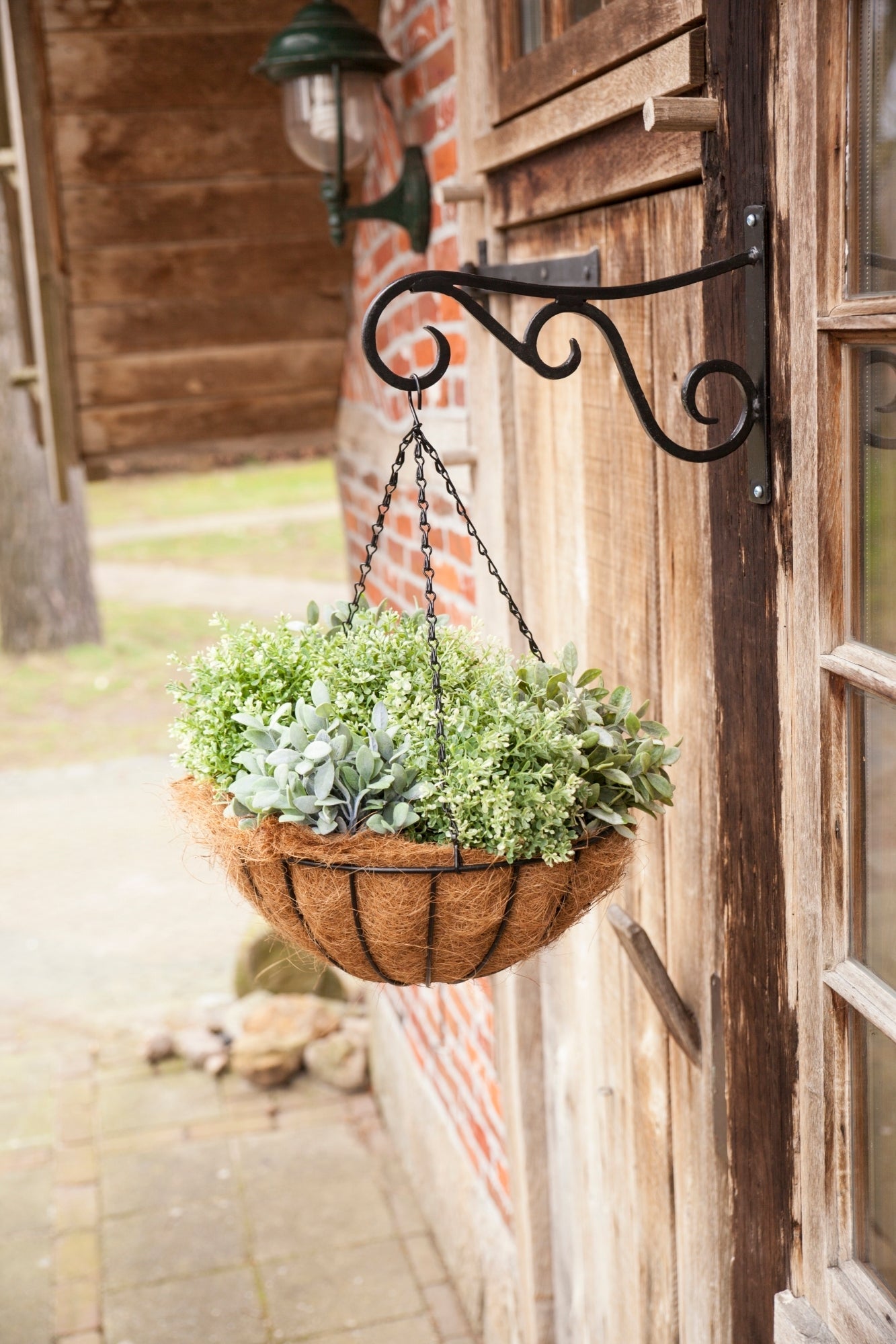 Metal Hanging Basket 14"