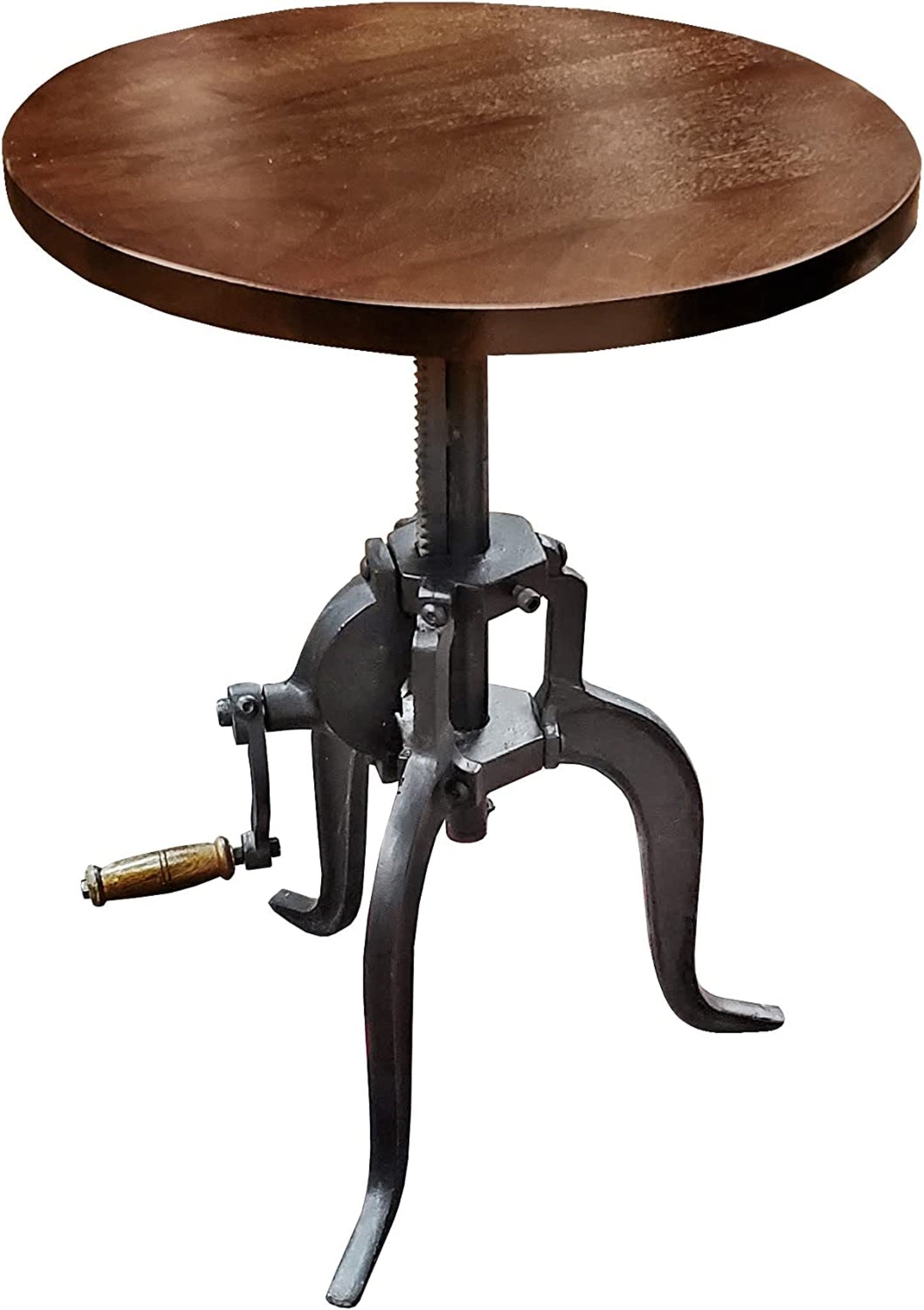 20% Off, Kai Adjustable Crank SideTable, Black