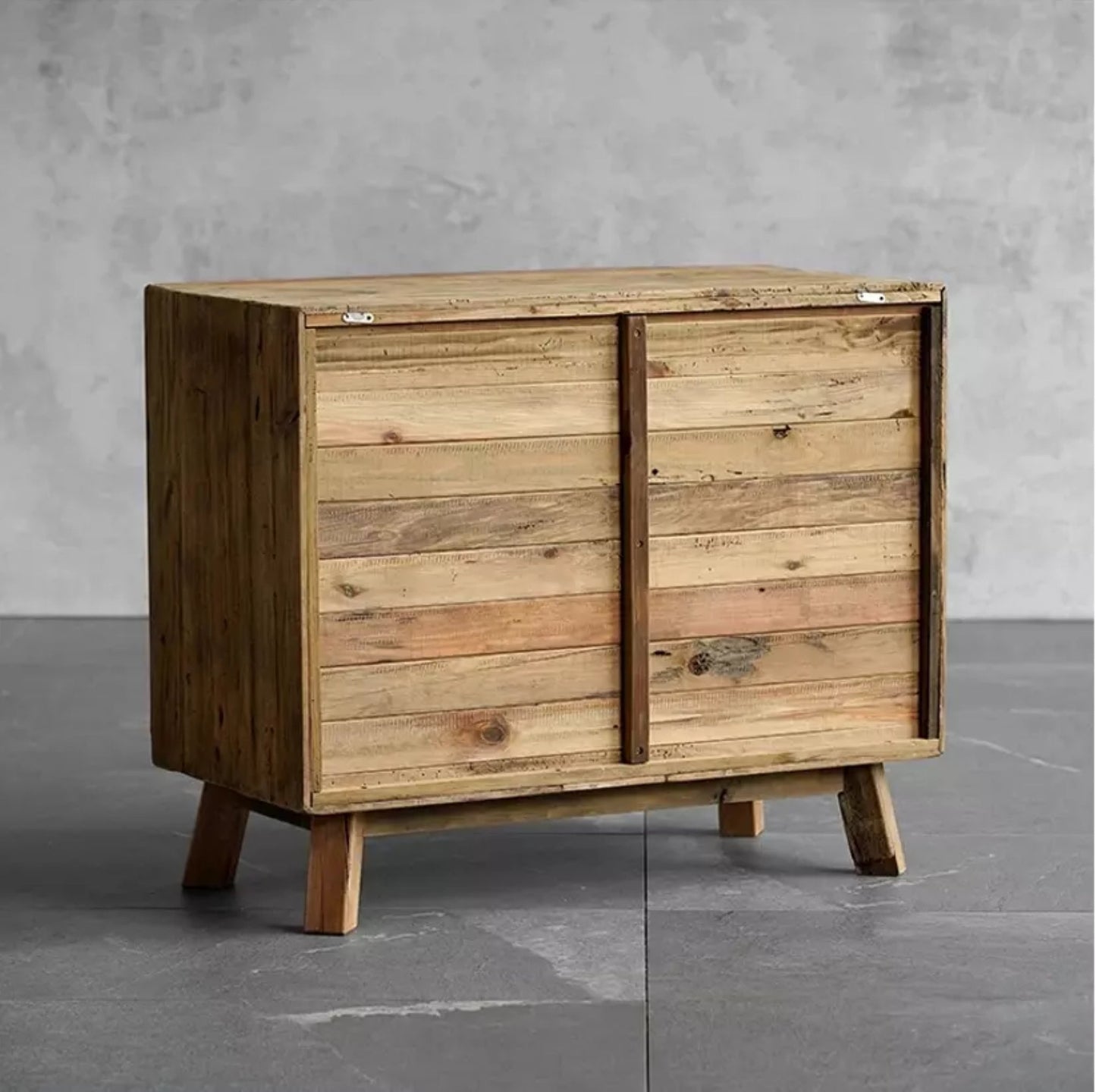 30% Off, Reclaimed Wooden Storage Cabinet With Drawers