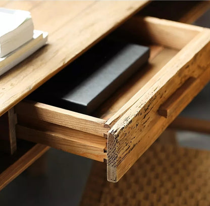 25% off, Reclaimed Wooden Writing Standing Desk Top With Dr