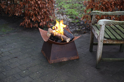 Rust Firebowl Square