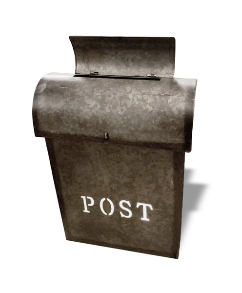 Emily POST Mailbox Rustic Metal, Last Chance