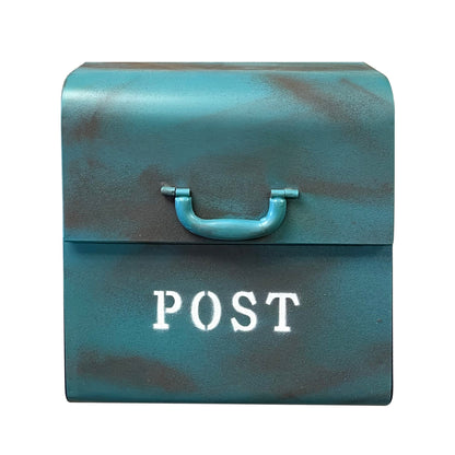 CJ Mailbox Rustic Blue
