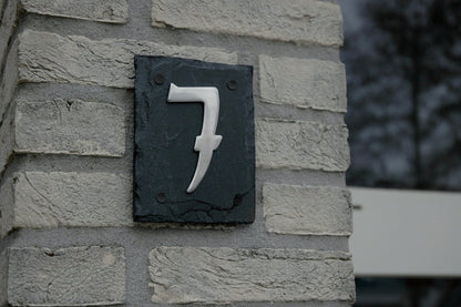 Slate Plate 1 House Number