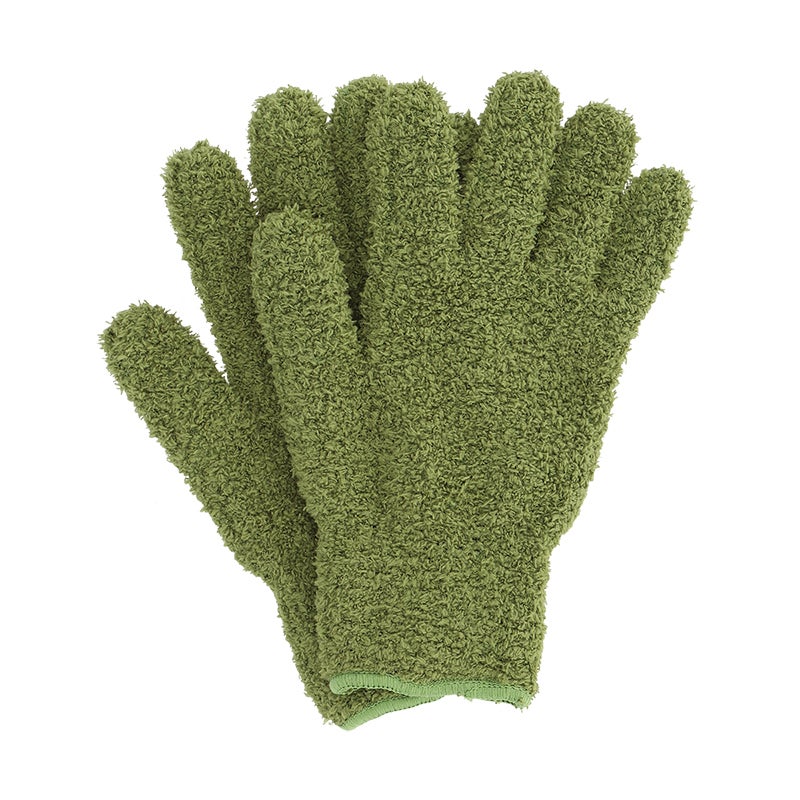 Plant Dust Gloves Green