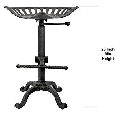 Tractor Seat Stool Black