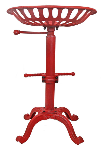 Tractor Seat Stool Red